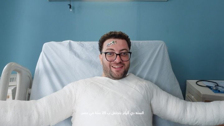 Still from the Allianz Egypt — 25 Years campaign